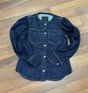 Orjinal marka koyu laci kot gömlek