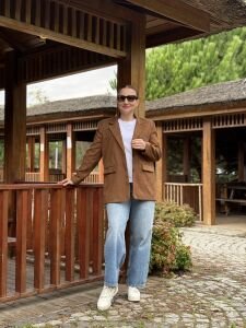 Taba Z.r astarlı nubuk ceket