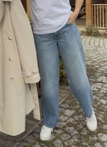 Orjinal topshop kot pantolon Mavi