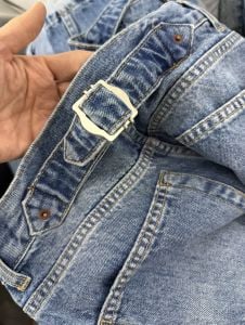 Orjinal topshop kot pantolon Mavi