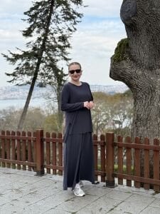 Afili Sandy Pile etek takım Antrasit