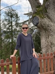 Afili Sandy Pile etek takım Antrasit