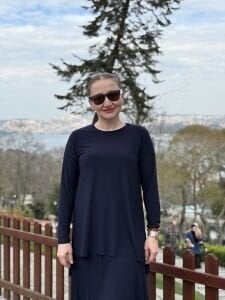 Afili Sandy Pile etek takım Lacivert