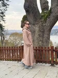 Eleni nakışlı kap-trenç Taş