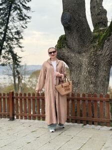 Eleni nakışlı kap-trenç Taş