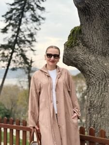 Eleni nakışlı kap-trenç Taş
