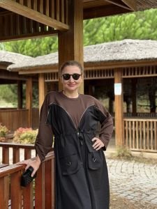 Lesa Tasarım elbise kahve