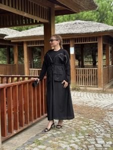 Lesa Tasarım elbise Siyah