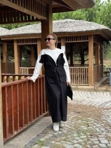 Lesa Tasarım elbise Beyaz