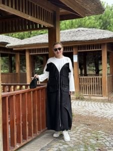 Lesa Tasarım elbise Beyaz