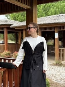 Lesa Tasarım elbise Beyaz