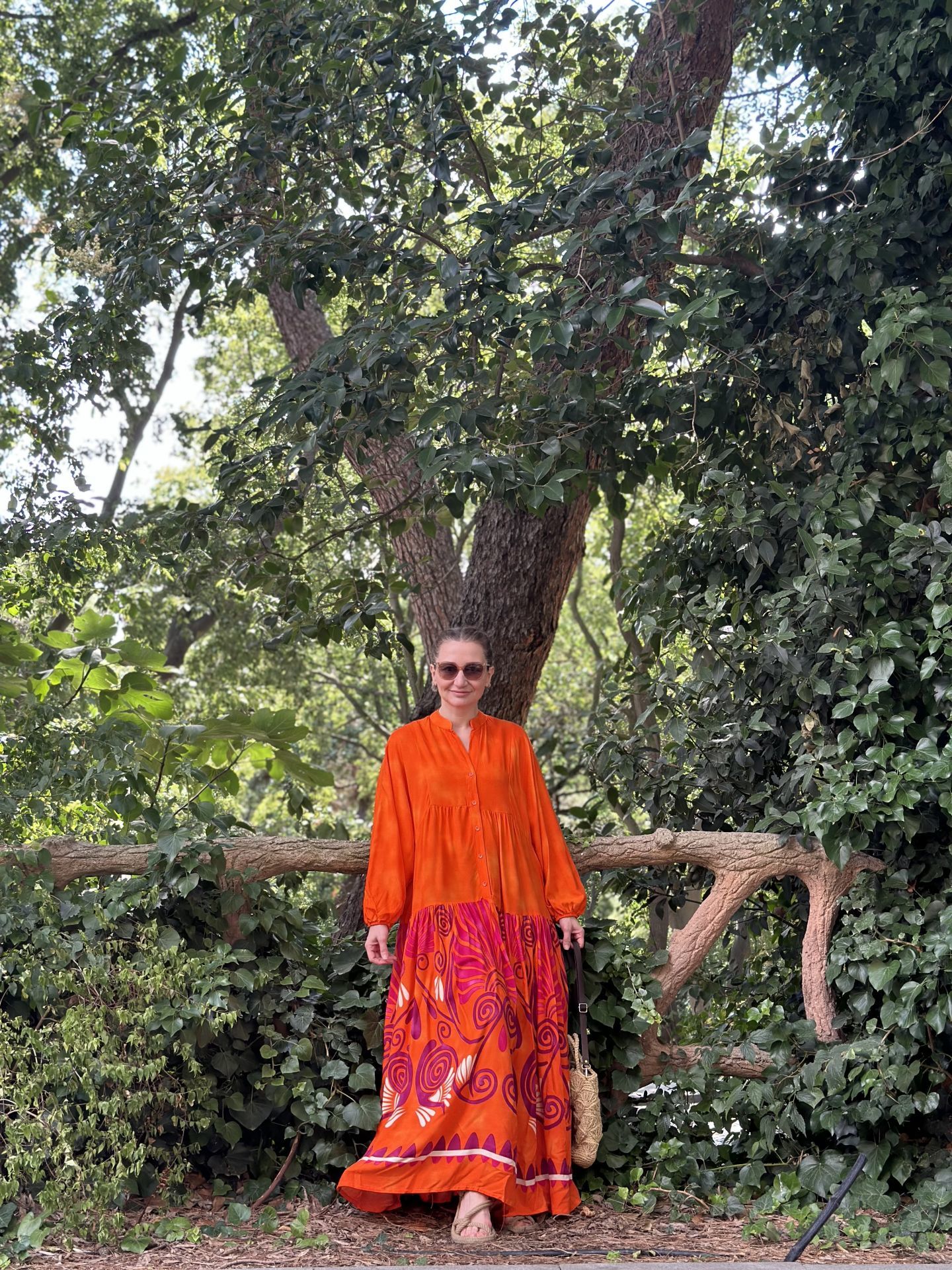 Dilara Viskon Katleya Elbise turuncu