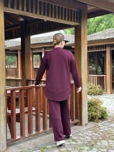 Ayışığı Oysho takım Mürdüm