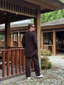 Ayışığı Oysho takım Kahve