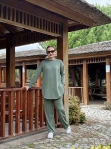 Ayışığı Oysho takım Çağla