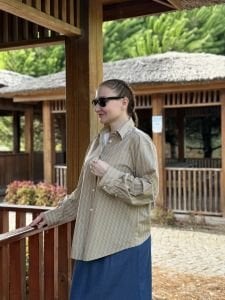 Z.R. Orijinal çizgili gömlek