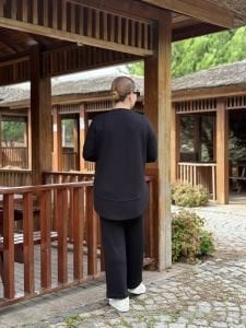 Ayışığı Oysho takım Siyah