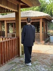 Baskılı Oysho pamuk takım laci