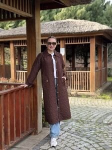 A.Akay Kapitone kap-trenç kahve