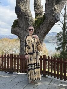 siyah-bej katleya pamuk 577