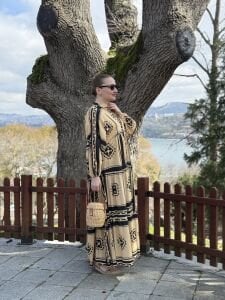 siyah-bej katleya pamuk 577