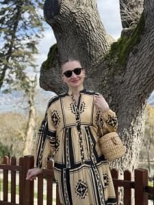 siyah-bej katleya pamuk 577