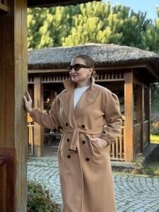 Kemerli Kaşe Kaban Camel