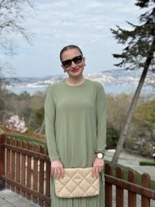 Afili Sandy Pile etek takım Çağla