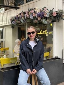 Kapüşonlu sweat detaylı Z.R Orijinal MONT Lacivert