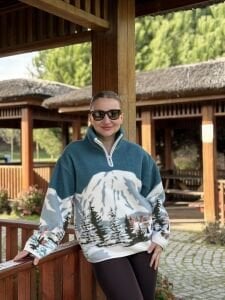 Tasarım Courchevel kış polar