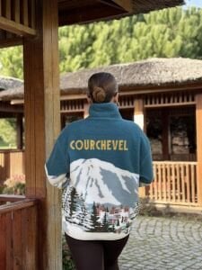 Tasarım Courchevel kış polar