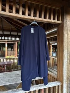 Yanları cepli sandy takım 5015 lacivert