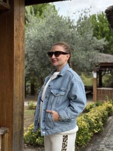 Orjinal BDG klasik Mavi kot ceket