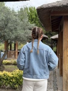 Orjinal BDG klasik Mavi kot ceket