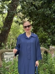 Çilek Pamuk tensel elbise laci