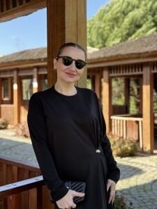 A.akay İpek Oysho Tokalı elbise Siyah