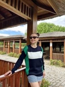 Lacivert-Yeşil LCS KAZAK