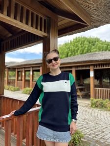 Lacivert-Yeşil LCS KAZAK