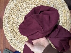 İçi polar Bordo tayt