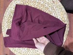 İçi polar Bordo tayt