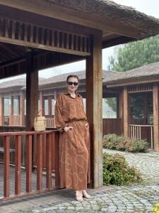 Viskon oversize Etekli Takım Taba