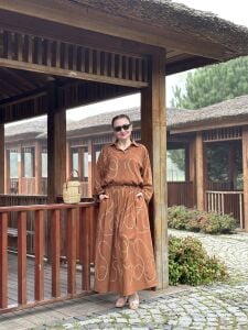 Viskon oversize Etekli Takım Taba