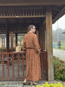 Viskon oversize Etekli Takım Taba