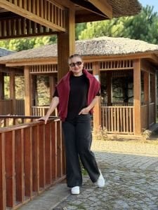 Taş İşlemeli Orjinal River kot pantolon siyah