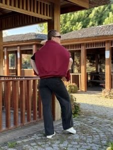 Taş İşlemeli Orjinal River kot pantolon siyah