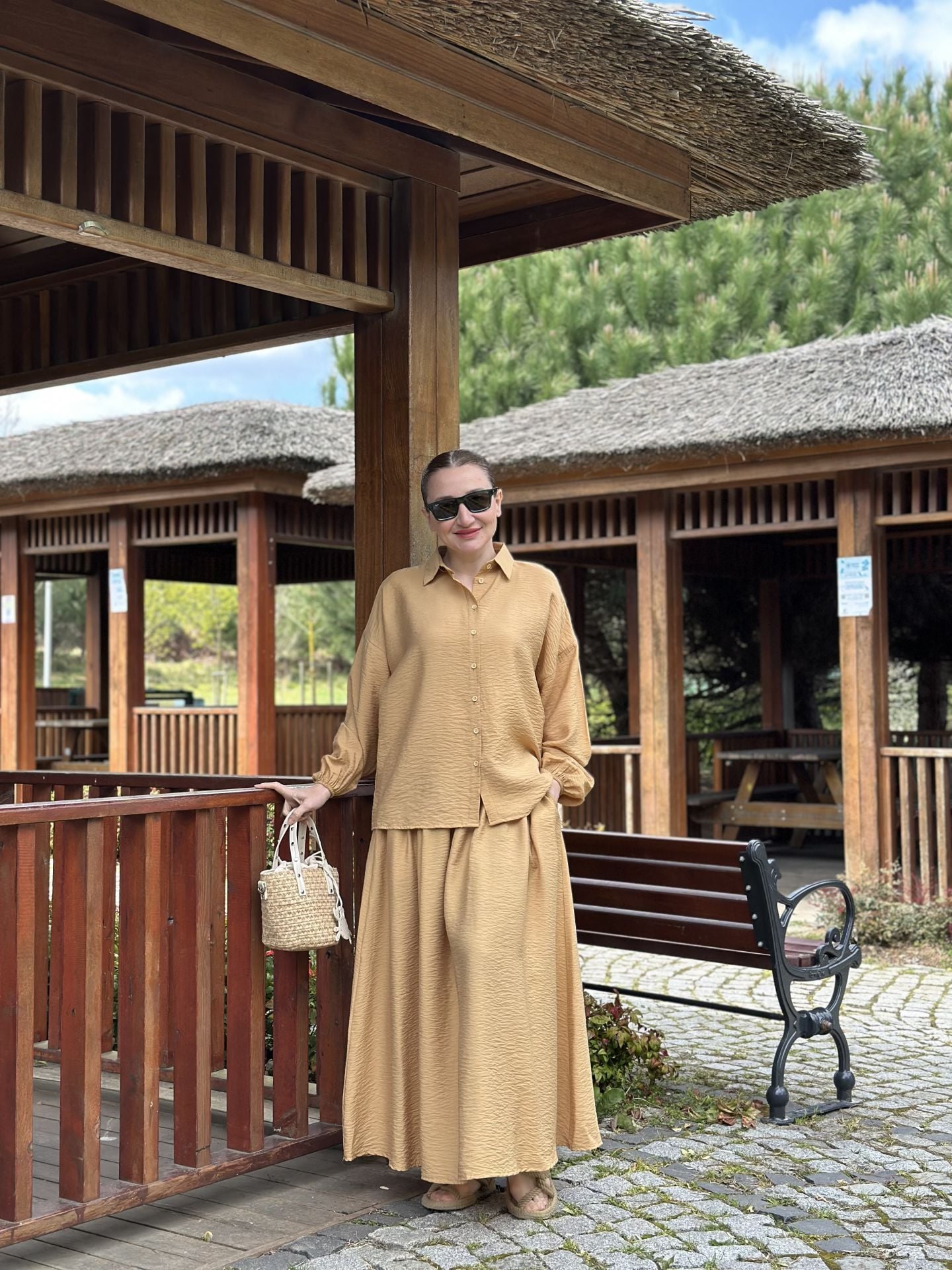 Tensel etekli takım camel