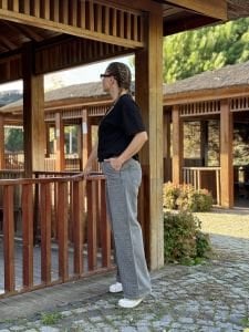 Taş İşlemeli Orjinal Z.ra kot pantolon Gri