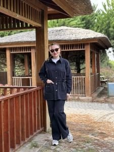 Likralı lacivert 3 cepli Ceket pantolon kot takım