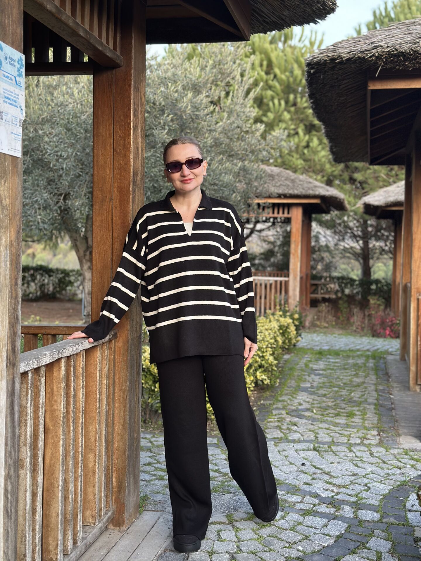 Çelik Triko takım  siyah