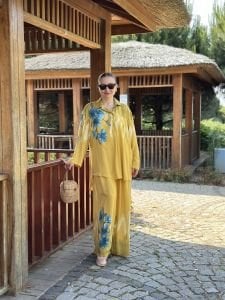 Lilyum pamuk Takım sarı